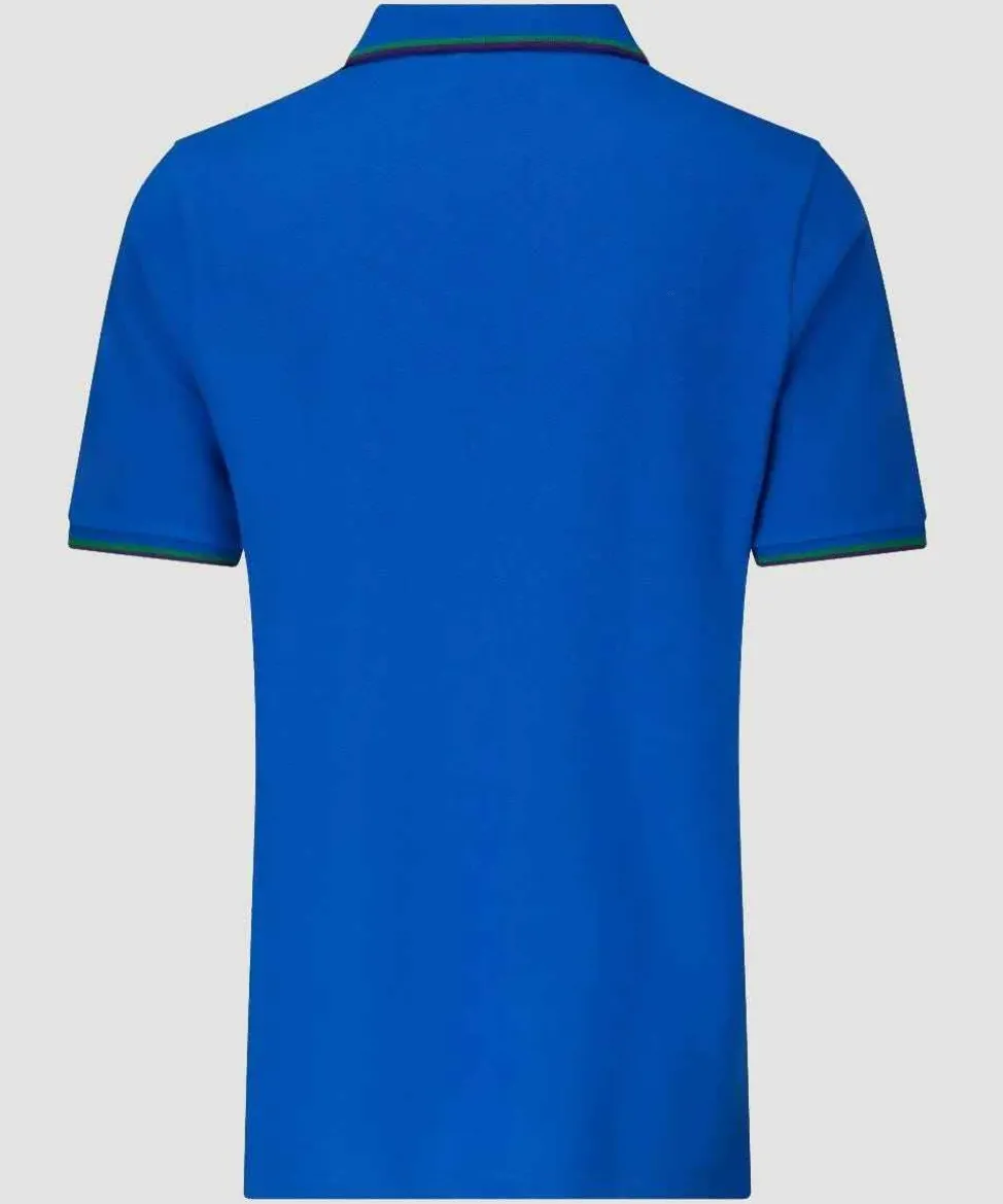 Wimbledon Polo Shirts*Men's Classic Polo With Championships Logo - Lapis Blue
