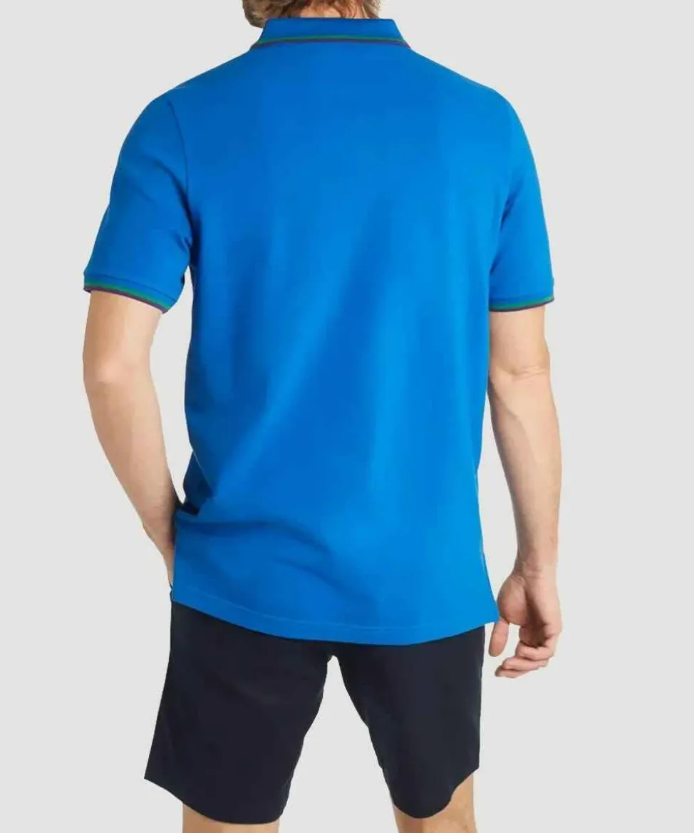 Wimbledon Polo Shirts*Men's Classic Polo With Championships Logo - Lapis Blue