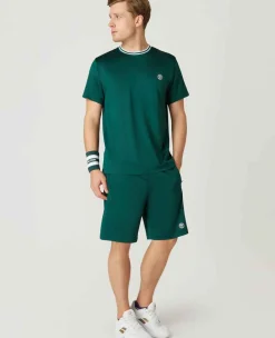 Wimbledon Bottoms*Mens Core Performance Shorts - Green