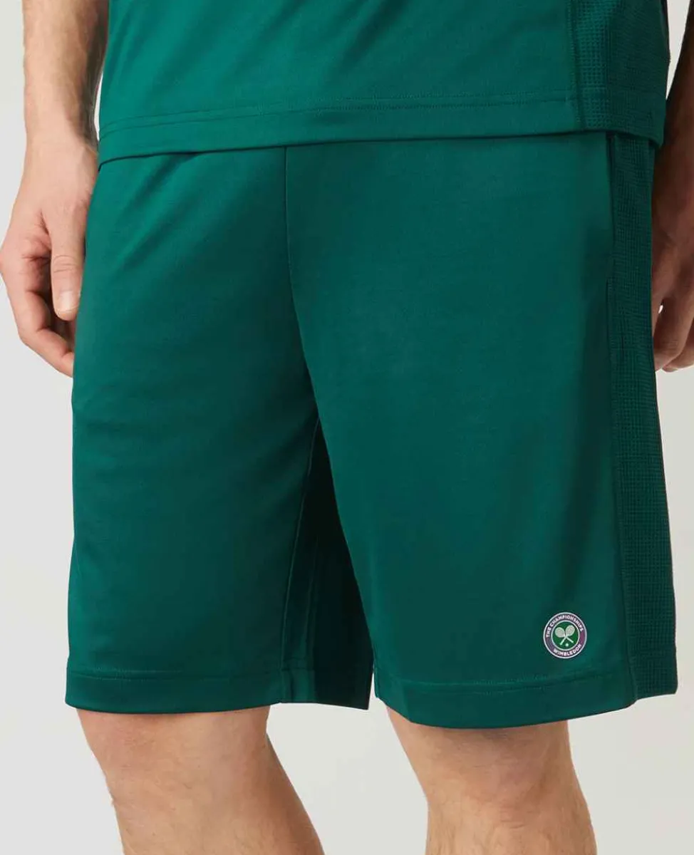 Wimbledon Bottoms*Mens Core Performance Shorts - Green