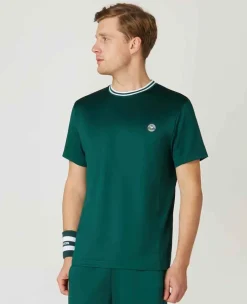 Wimbledon Sport*Mens Core Performance Tee - Green