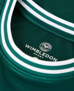 Wimbledon Sport*Mens Core Performance Tee - Green