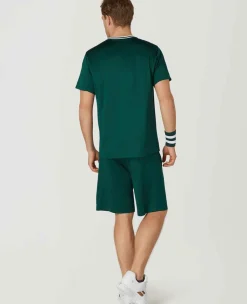 Wimbledon Sport*Mens Core Performance Tee - Green