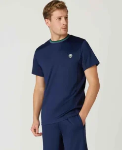Wimbledon Sport*Mens Core Performance Tee - Navy