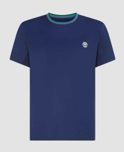 Wimbledon Sport*Mens Core Performance Tee - Navy