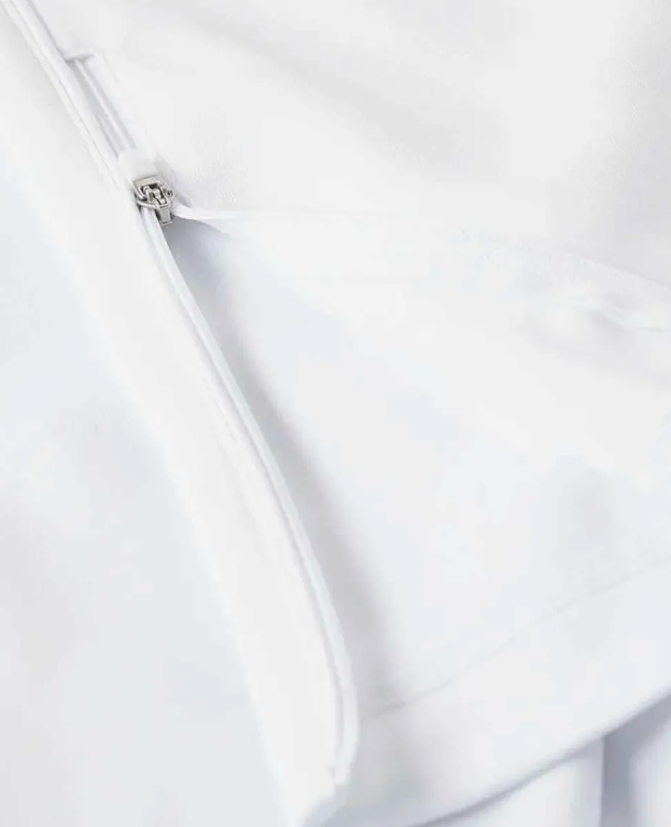 Wimbledon Bottoms*Mens Core Performance Track Pant - White