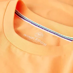 Wimbledon Tops & T-Shirts*Mens 3D Logo T-Shirt - Peach