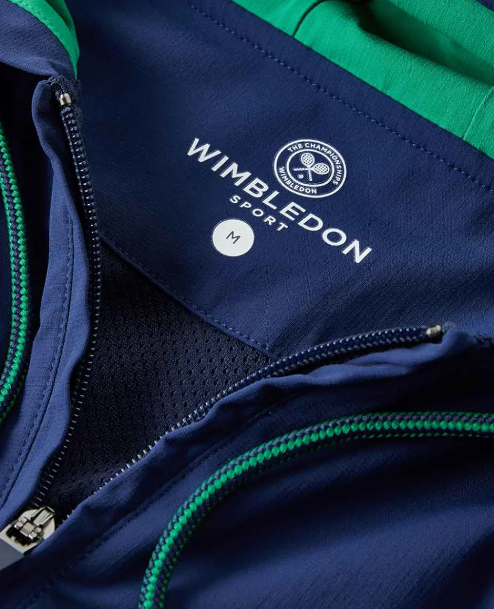 Wimbledon Sport*Mens Hooded Jacket - Multi