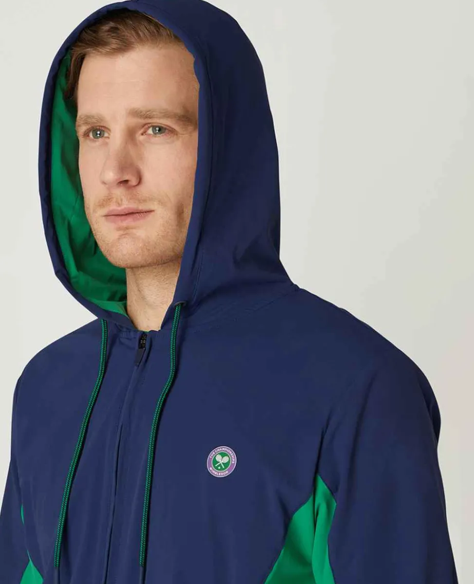 Wimbledon Sport*Mens Hooded Jacket - Multi