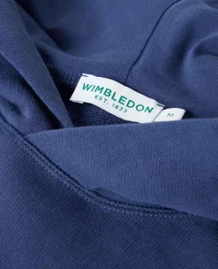 Wimbledon Sweatshirts*Mens Hooded Sweatshirt - Navy