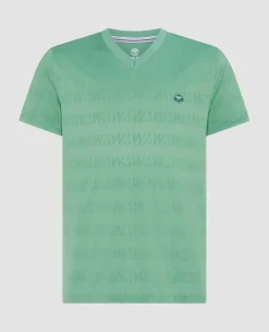 Wimbledon Sport*Mens Light Performance T-Shirt - Green