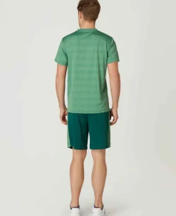 Wimbledon Sport*Mens Light Performance T-Shirt - Green