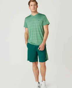 Wimbledon Sport*Mens Light Performance T-Shirt - Green