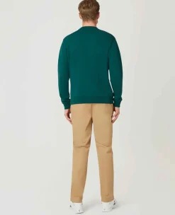 Wimbledon Sweatshirts*Mens Logo Sweatshirt - Green