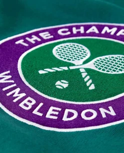 Wimbledon Sweatshirts*Mens Logo Sweatshirt - Green