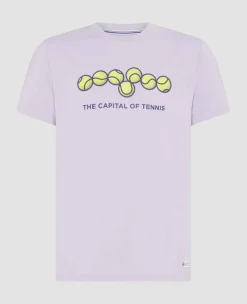 Wimbledon Tops & T-Shirts*Mens London T-Shirt - Lilac