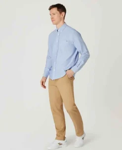 Wimbledon Tops & T-Shirts*Mens Oxford Shirt - Blue