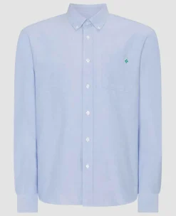 Wimbledon Tops & T-Shirts*Mens Oxford Shirt - Blue