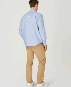 Wimbledon Tops & T-Shirts*Mens Oxford Shirt - Blue
