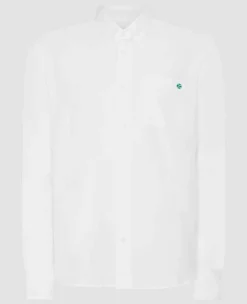 Wimbledon Tops & T-Shirts*Mens Oxford Shirt - White