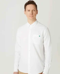 Wimbledon Tops & T-Shirts*Mens Oxford Shirt - White