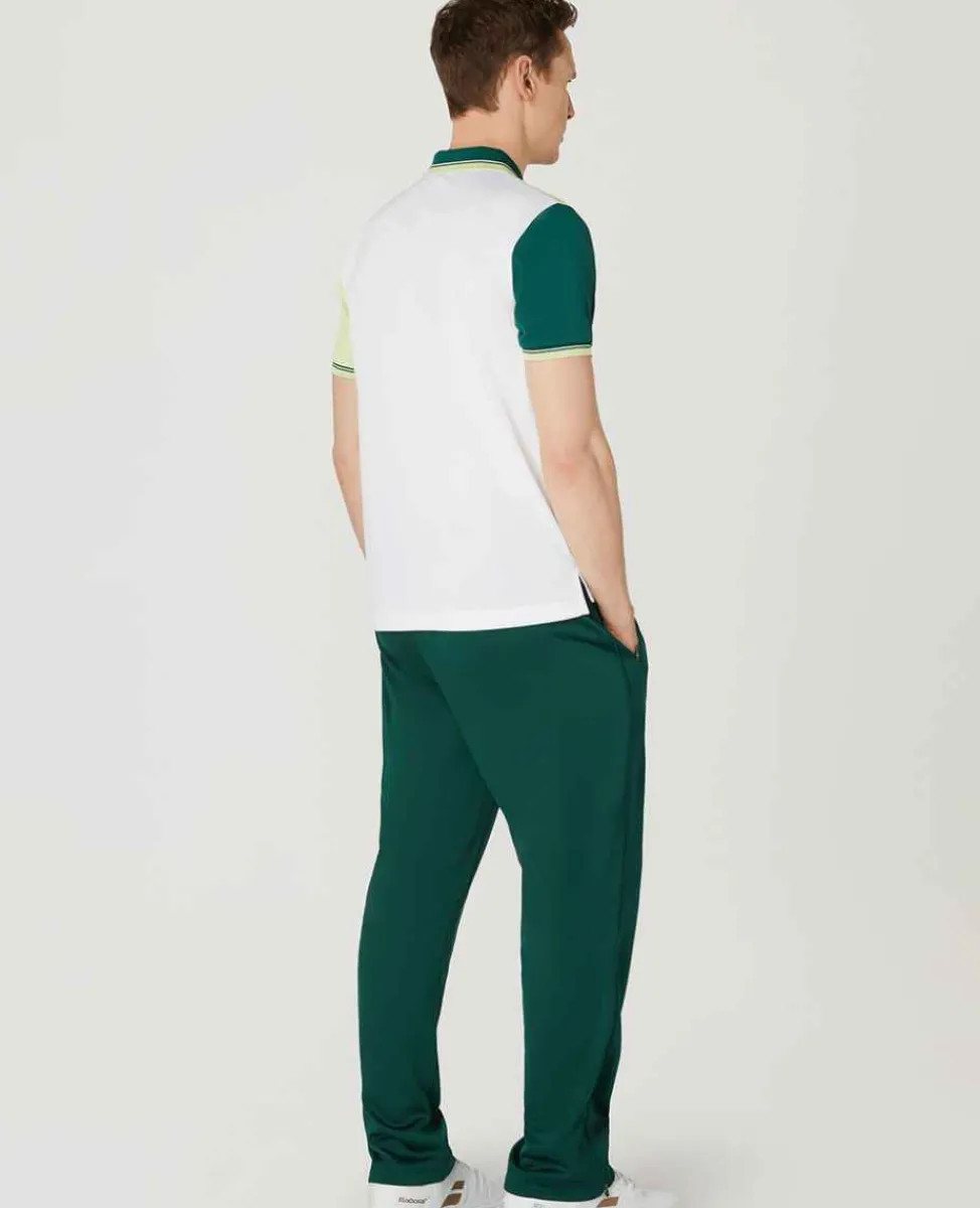 Wimbledon Sport*Mens Panel Performance Polo - Multi
