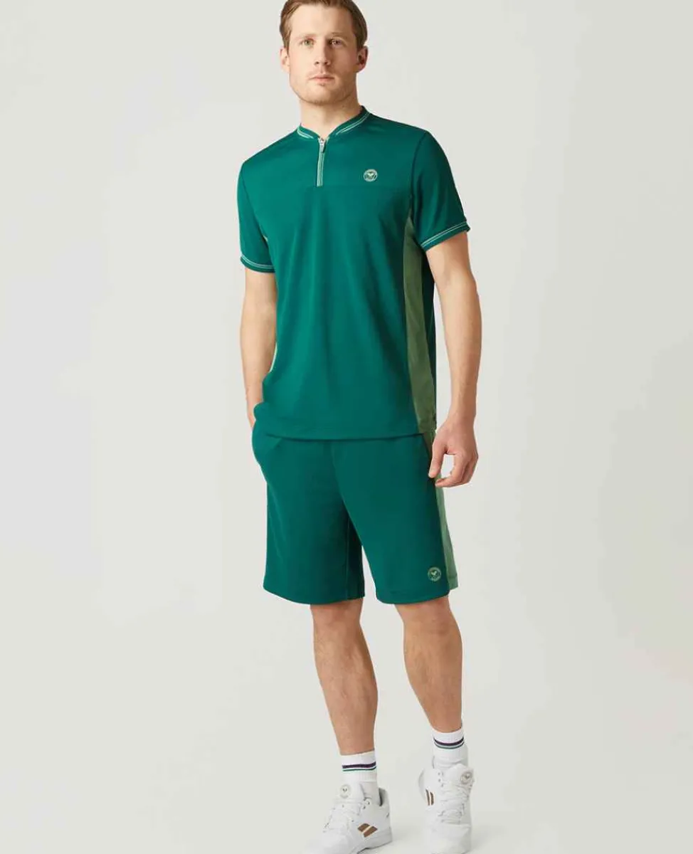 Wimbledon Sport*Mens Performance Short - Green