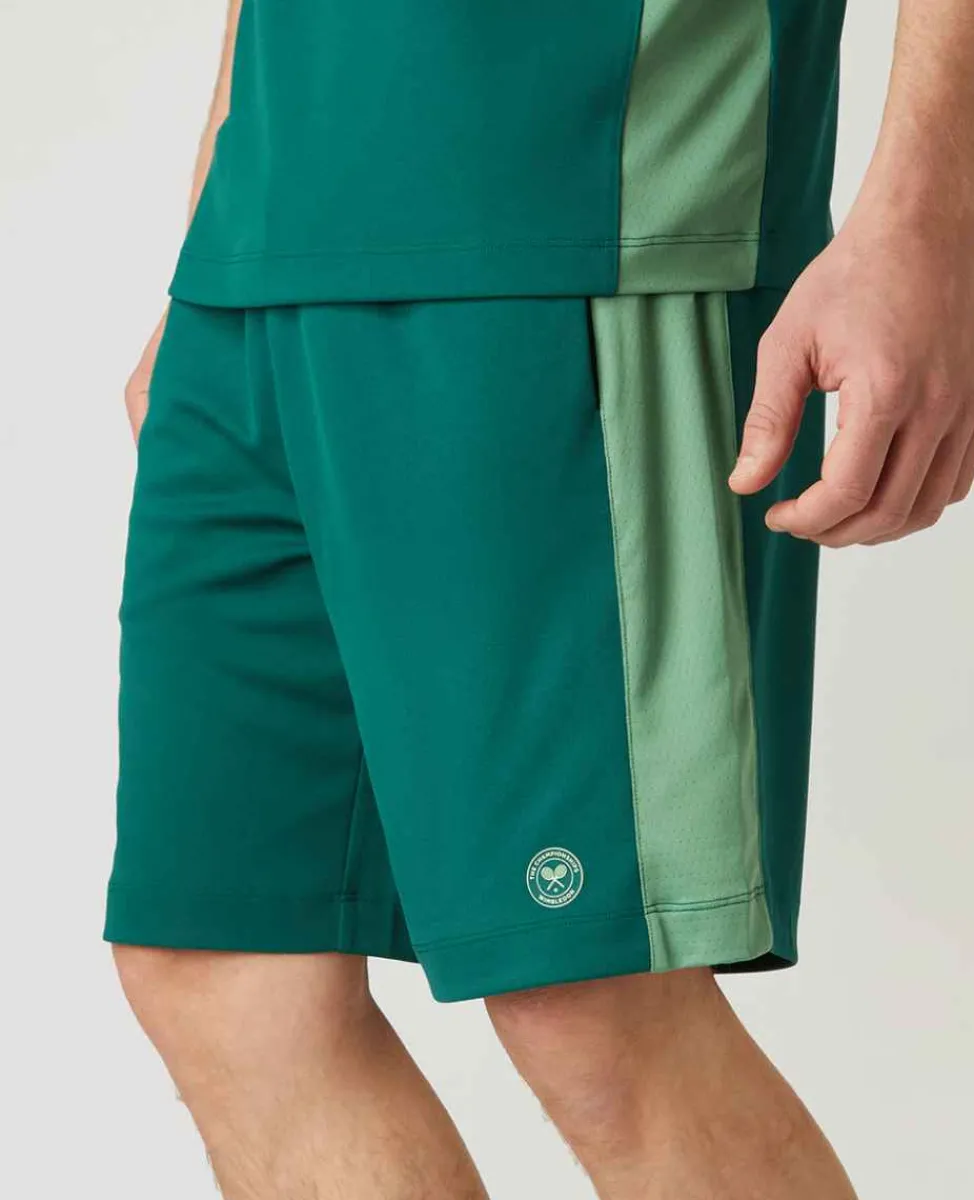 Wimbledon Sport*Mens Performance Short - Green
