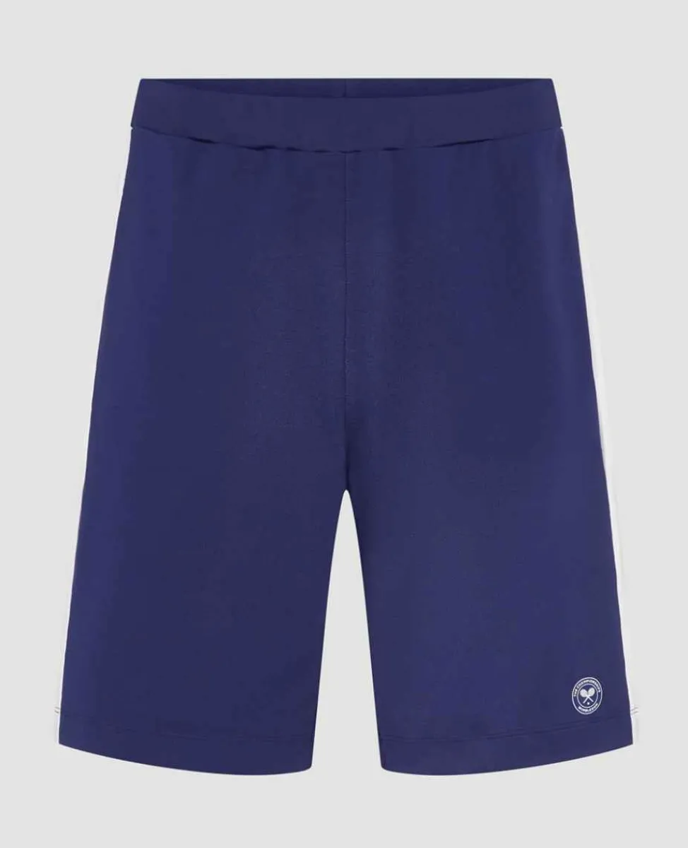 Wimbledon Sport*Mens Performance Short - Navy & White