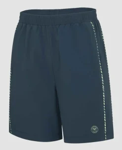 Wimbledon Sport*Mens Performance Short - Steel & Lime