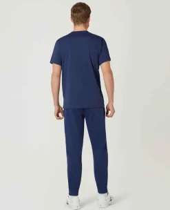 Wimbledon Tops & T-Shirts*Mens Photo Print T-Shirt - Navy