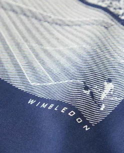 Wimbledon Tops & T-Shirts*Mens Photo Print T-Shirt - Navy