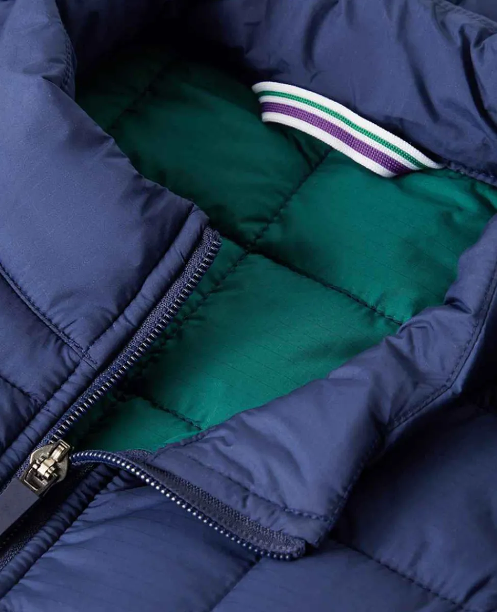 Wimbledon Sport*Mens Quilted Gilet - Navy