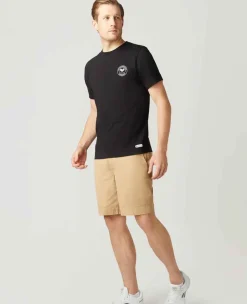 Wimbledon Tops & T-Shirts*Mens Sw19 Print T-Shirt - Black