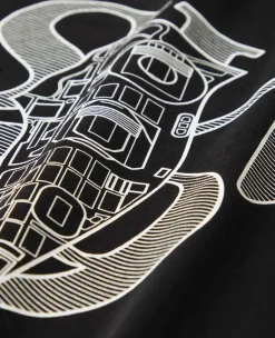 Wimbledon Tops & T-Shirts*Mens Sw19 Print T-Shirt - Black