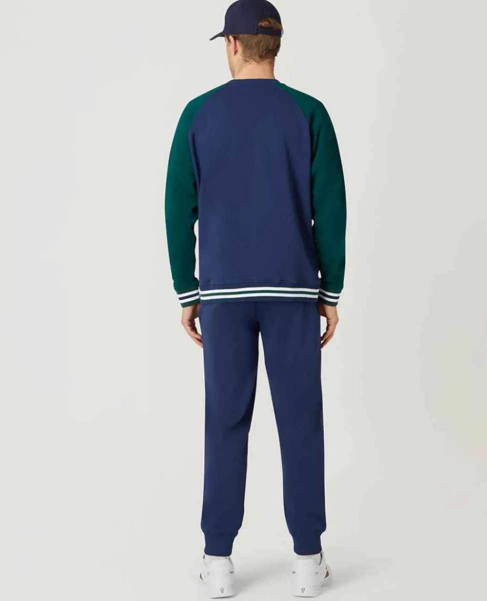 Wimbledon Sweatshirts*Mens Varsity Sweatshirt - Navy