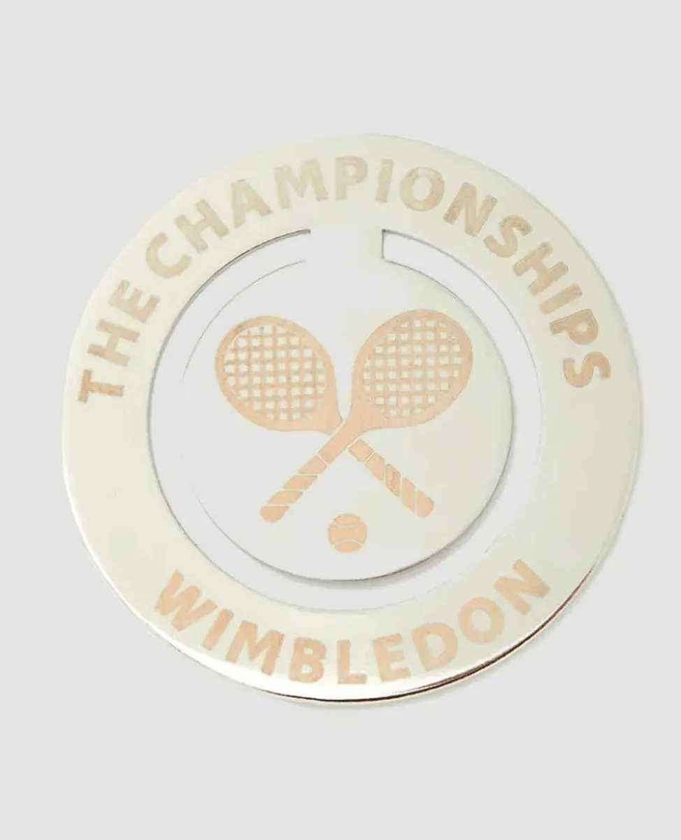 Wimbledon Stationery*Metal Bookmark With Championships Logo