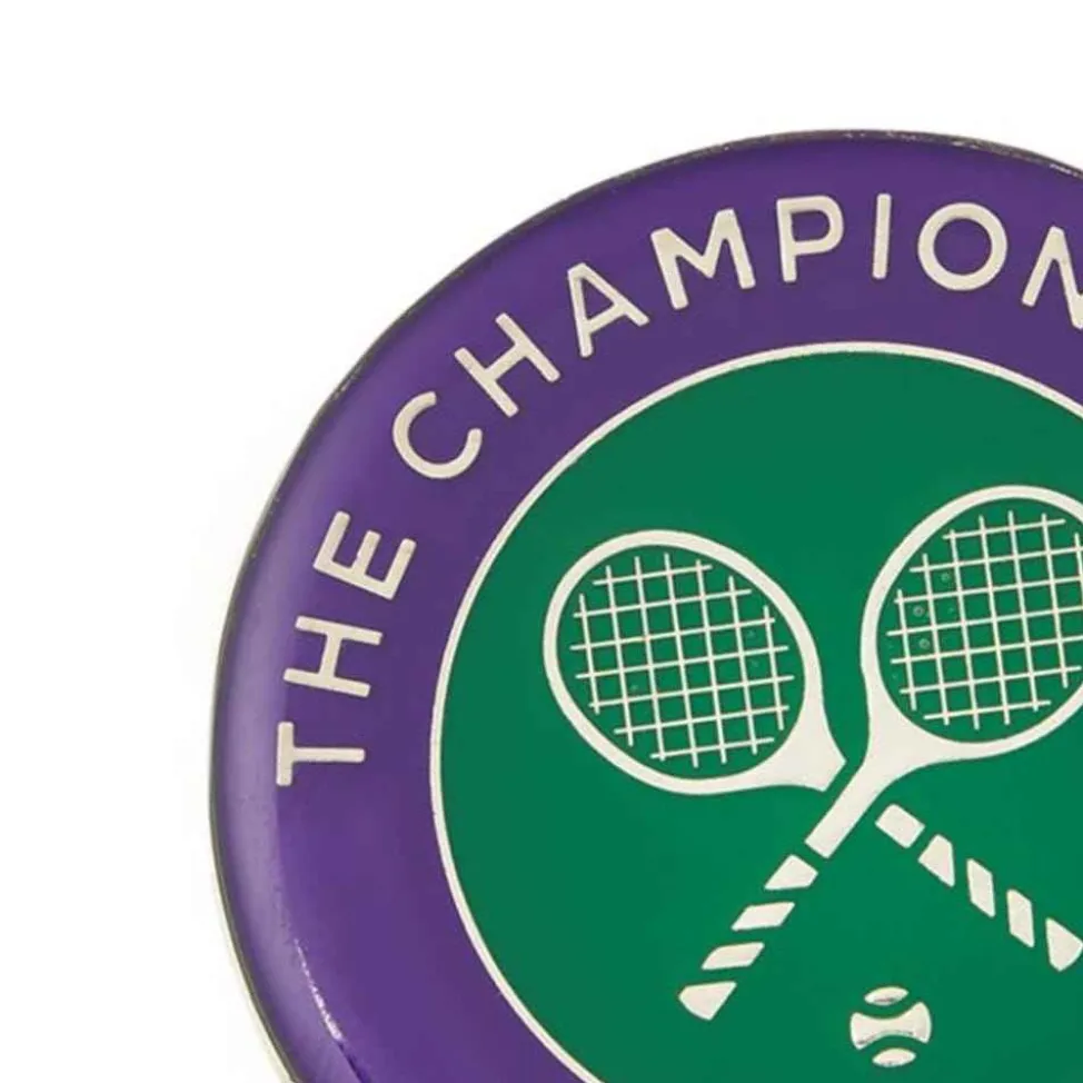 Wimbledon Magnets*Metal Championships Logo Magnet