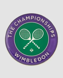 Wimbledon Magnets*Metal Championships Logo Magnet
