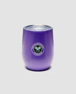 Wimbledon Mugs*Metal Travel Mug - Solid Purple