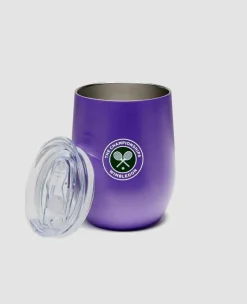 Wimbledon Mugs*Metal Travel Mug - Solid Purple