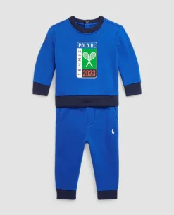 Ralph Lauren Baby*Polo Baby Pant Set - Blue