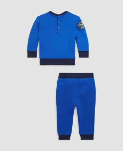 Ralph Lauren Baby*Polo Baby Pant Set - Blue