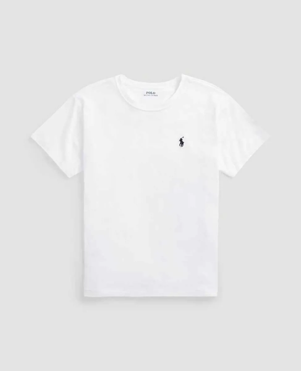 Ralph Lauren Polo Ralph Lauren*Polo Jersey Crewneck Tee - White