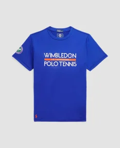 Ralph Lauren Tops & T-Shirts*Polo Kids Performance Jersey Graphic Tee - Blue