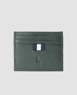 Ralph Lauren Polo Ralph Lauren*Polo Leather Card Case - Green