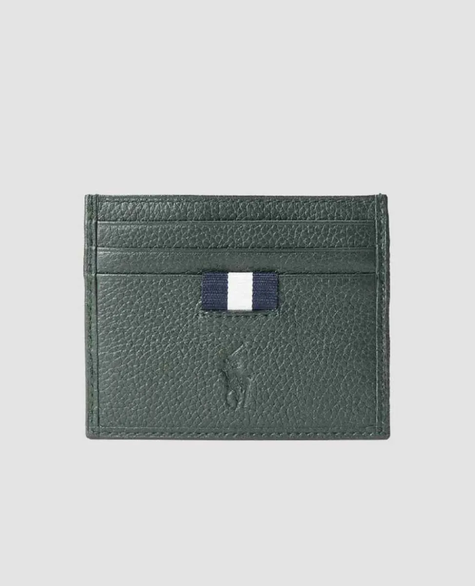 Ralph Lauren Polo Ralph Lauren*Polo Leather Card Case - Green