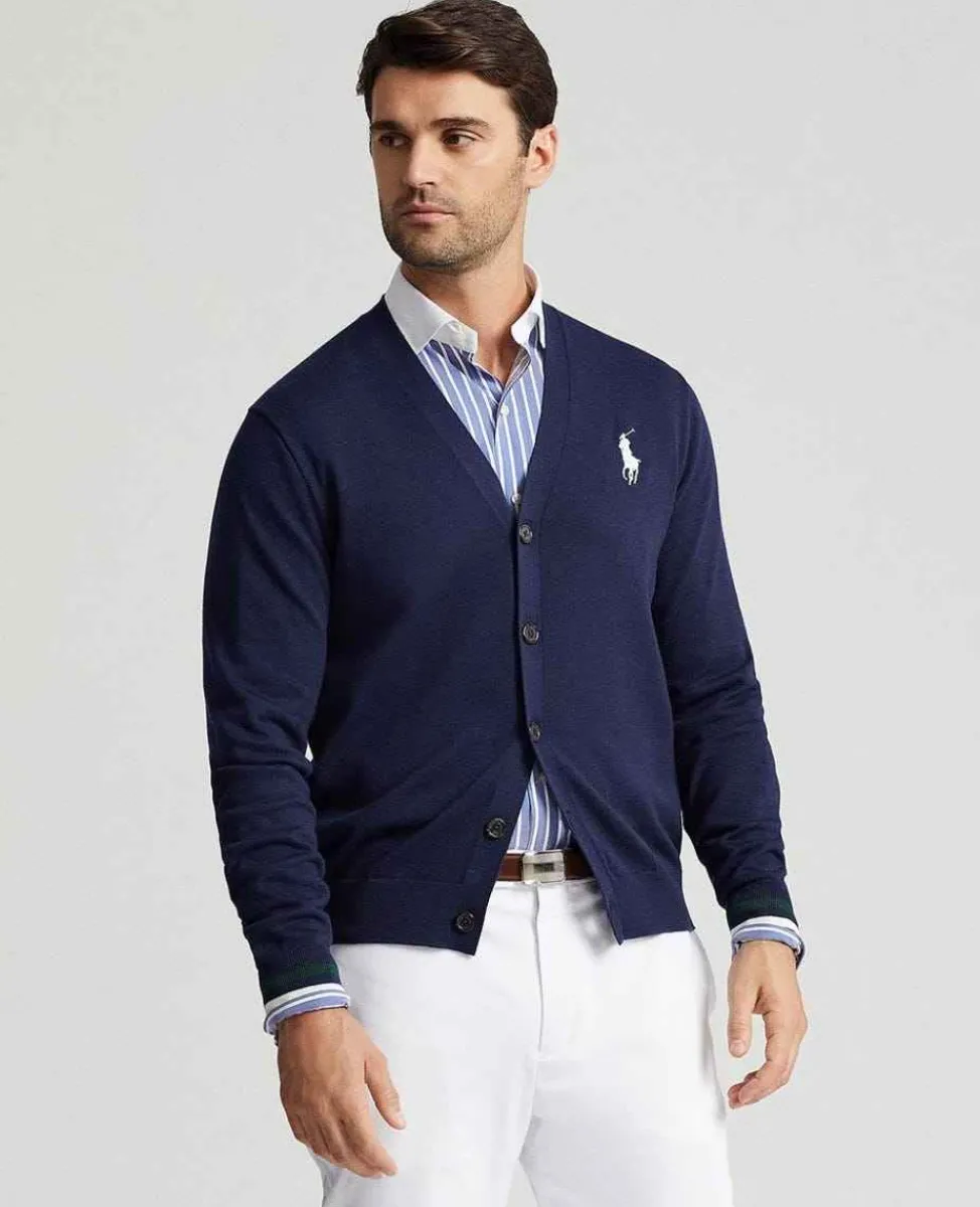 Ralph Lauren Polo Ralph Lauren*Polo Linesman V-Neck Cardigan