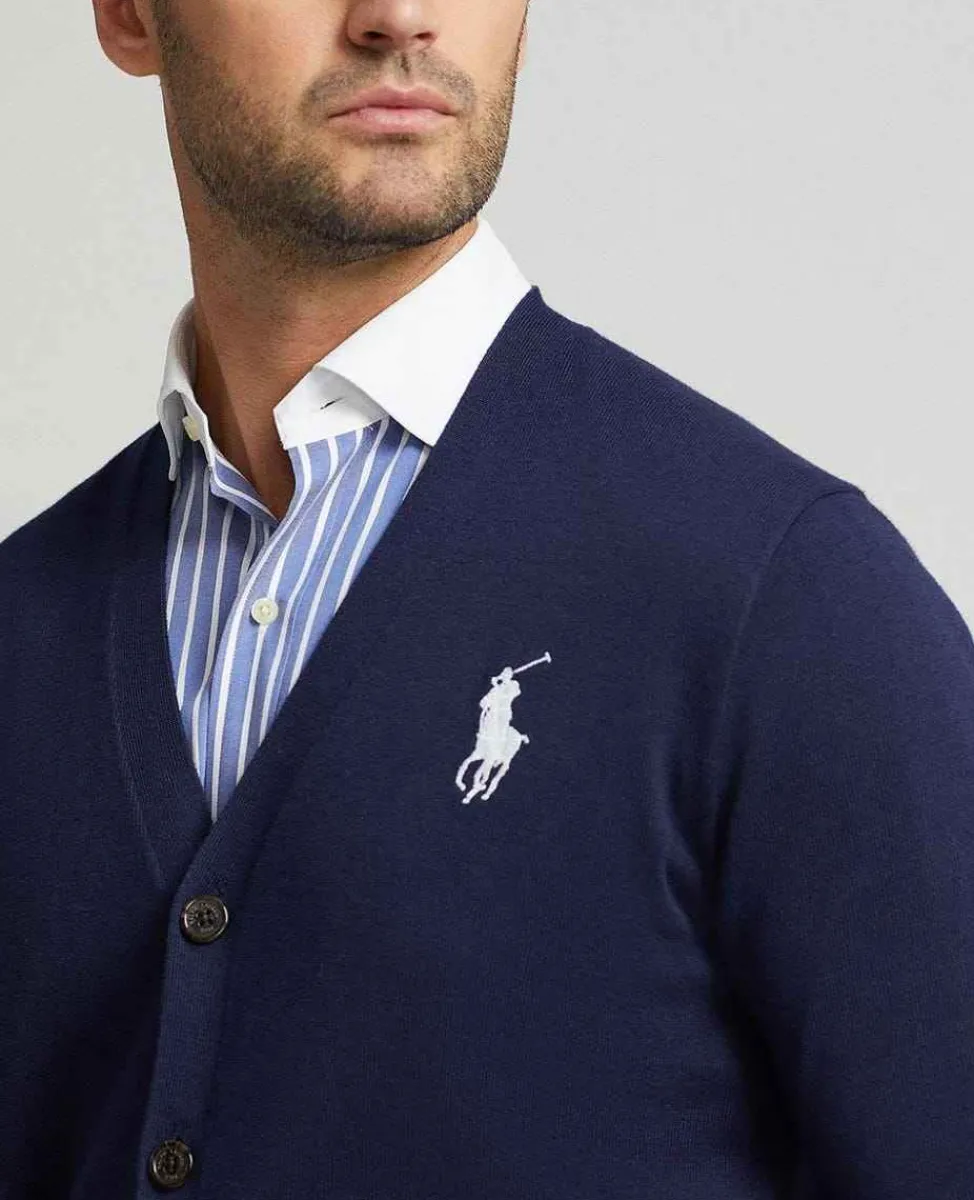 Ralph Lauren Polo Ralph Lauren*Polo Linesman V-Neck Cardigan