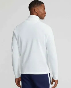 Ralph Lauren Polo Ralph Lauren*Polo Men's Clarus Quarter-Zip Pullover - White
